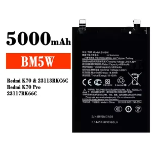 電池 BM5W 適用於 Xiaomi Redmi K70 / Redmi K70 Pro