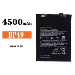 電池 BP49 適用於 Xiaomi Poco F4 5G / Redmi K40s