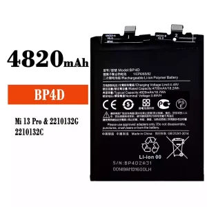 電池 BP4D 適用於 Xiaomi Mi 13 Pro