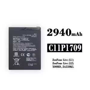 電池 C11P1709 適用於 Asus Zenfone Live(L1) / Zenfone Live(L2)
