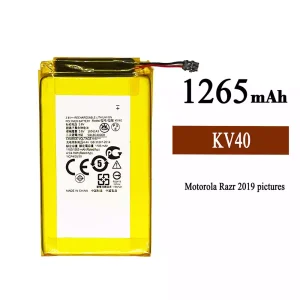 電池 KV40 適用於 Motorola RAZR 2019