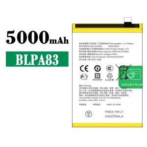 電池 BLPA83 適用於 OPPO Realme C63
