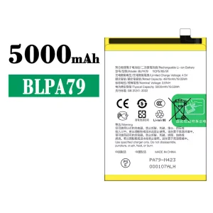 電池 BLPA79 適用於 OPPO Reno 12F 5G