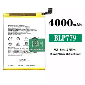 電池 BLP779 適用於 OPPO A92S / A93 / F17 Pro / Reno 4Z 5G / Reno 4 Lite / Reno 4F
