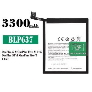 電池 BLP637 適用於 OnePlus 5 / OnePlus 5T