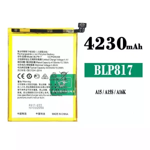 電池 BLP817 適用於 OPPO A15 /A15S /A16K