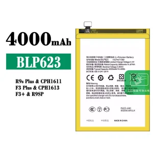 電池 BLP623 適用於 OPPO R9s Plus/F3 Plus