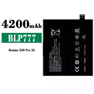 電池 BLP777 適用於 OPPO Realme X50 Pro