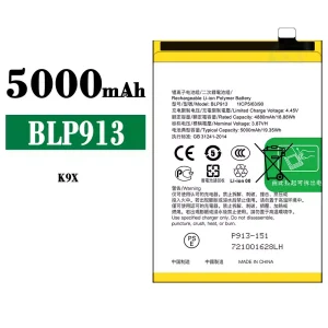 電池 BLP913 適用於 OPPO K9X