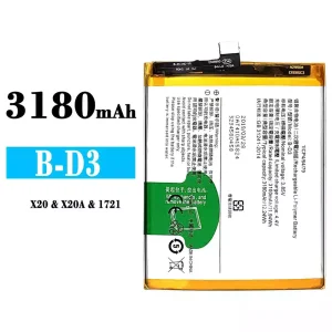 電池 B-D3 適用於 VIVO X20/X20A