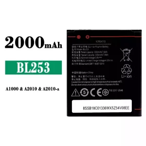 電池 BL253 適用於 Lenovo A1000/A2010/A2010-a