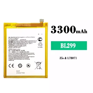 電池 BL299 適用於 Lenovo Z5s