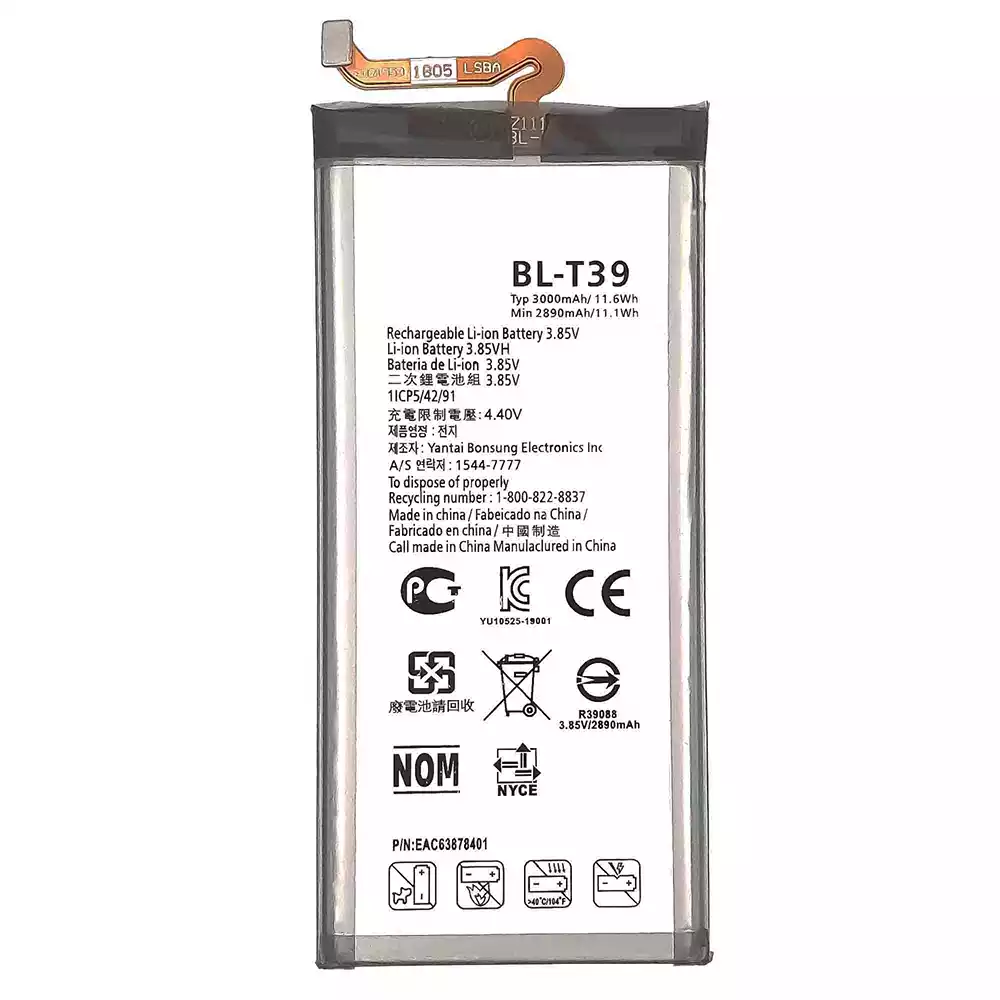 電池 BL-T39 適用於 LG G7 ThinQ / Q7 / Q7+ / Q7a / K40 / K12+ / K12 Plus / Q9 One / G7 Fit / G7 Fit+:圖片 4
