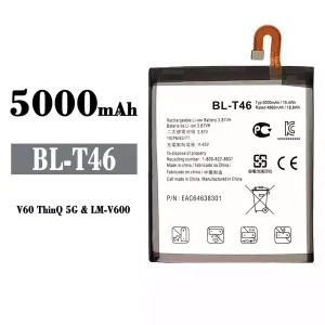 電池 BL-T46 適用於 LG V60 ThinQ
