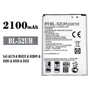 電池 BL-52UH 適用於 LG L65/L70