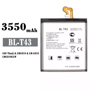 電池 BL-T43 適用於 LG G8S ThinQ