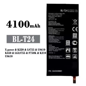 電池 BL-T24 適用於 LG Xpower