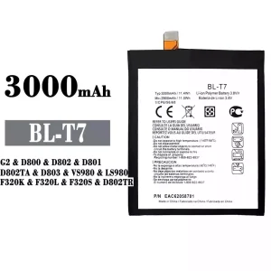 電池 BL-T7 適用於 LG G2
