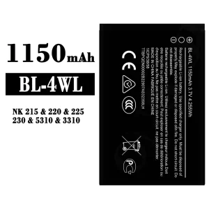 電池 BL-4WL 適用於 Nokia NK 215/220/225/230/5310/3310