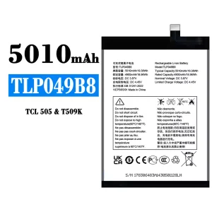 電池 TLP049B8 適用於 Alcatel TCL 505/T509K