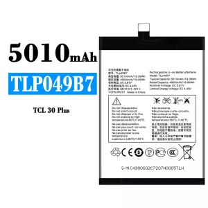 電池 TLP49B7 適用於 Alcatel TCL 30 Plus