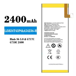 電池 Li3824T43P6hA54236-H 適用於 ZTE Blade S6 5.0