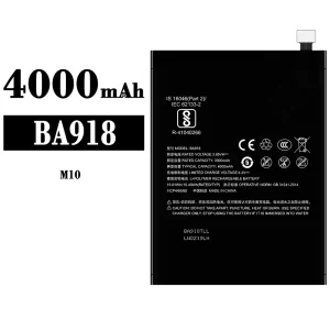 電池 BA918 適用於 Meizu M10