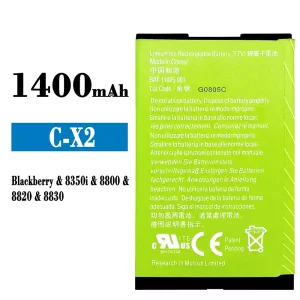 電池 BAT-11005-001 適用於 BlackBerry 8350i/8800/8820/8830/C-X2