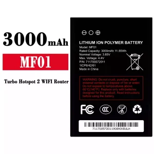 電池 MF01 適用於 Kyocera Turbo Hotspot 2 WIFI Router