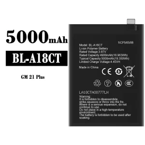 電池 BL-A18CT 適用於 General Mobile GM 21 Plus