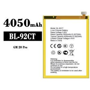 電池 BL-92CT 適用於 General Mobile GM 20 Pro