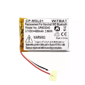 耳機電池適用於 Marshall 603040,VDL603040,SR603040,Marshall MID,Major II,Major III,Major IV