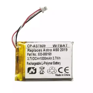 耳機電池適用於 Astro A50 2019 2020 2021,623441
