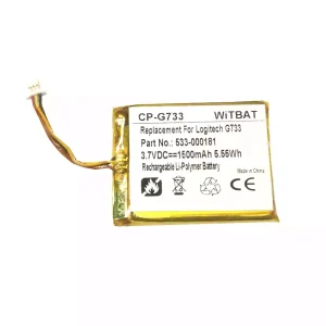 耳機電池適用於 Logitech G733,G735,533-000181