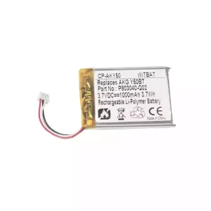 耳機電池適用於 AKG Y50BT,C50BT,P083040-Q02,USN-603048PCN-AK