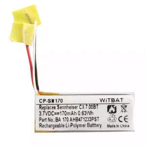 耳機電池適用於 BA 170, AHB471233PST 充電盒