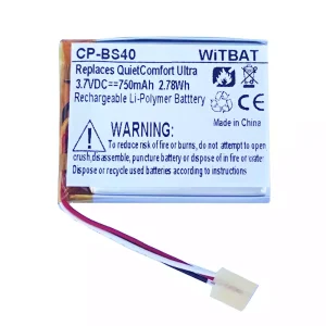 耳機電池適用於 Bose QuietComfort Ultra