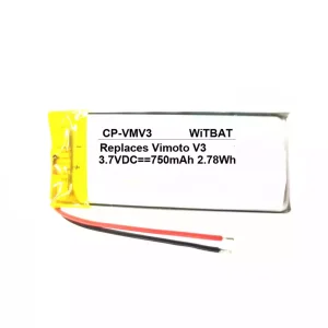 耳機電池適用於 Vimoto V3,V6