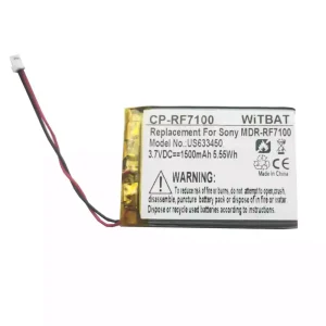 耳機電池適用於 Sony BP-HP1200,MDR-DS7000,MDR-RF7000,MDR-RF7100 SL00131-1