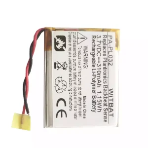 耳機電池適用於 Plantronics BackBeat Sense,AHB403029PS