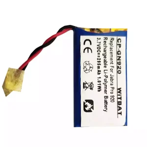 耳機電池適用於 Jabra Pro 900,Pro 920,Pro 923,Pro 930,Pro 935,AHB512229PS