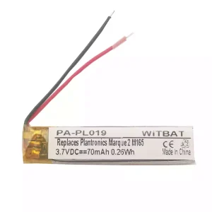 耳機電池適用於 Plantronics Marque 2 M165,M180 LSSP321036AB