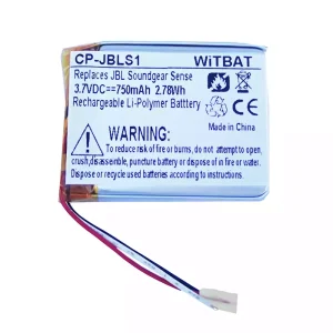 耳機電池適用於 JBL Soundgear Sense Earphone 充電盒