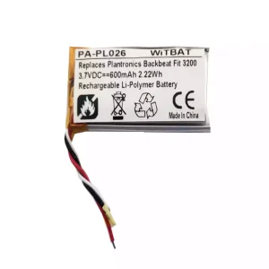 耳機電池適用於 Plantronics BackBeat FIT 3100 3200 TWS Earbuds Wireless Bluetooth Earphones 充電盒