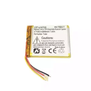 音箱電池適用於 LENOVO 700Ultraportable Bluetooth Speaker,LX001,Trader