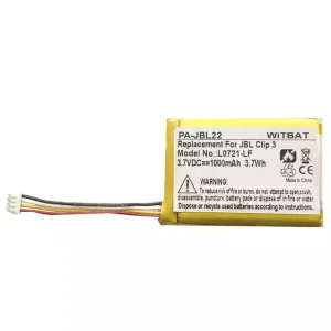 音箱電池適用於 JBL Clip 3,L0721-LF