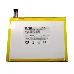 高品質電池 Amazon Kindle Fire HD 8" 5th GEN,SG98EG 26S1009
