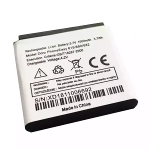 高品質電池 Doro Phone Easy 615 680 682,XD1105007060
