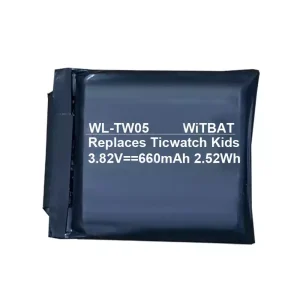 高品質電池 TicWatch Kids WG11066,DRE622732SA