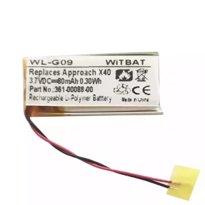高品質電池 Garmin Approach X40,VivoSmart HR,VivoSmart HR+,361-00088-00